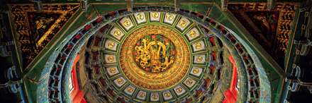 تصوير دو مانيتوره کاخ سلطنتي پکن، چين