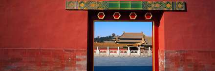 تصوير دو مانيتوره کاخ سلطنتي پکن، چين