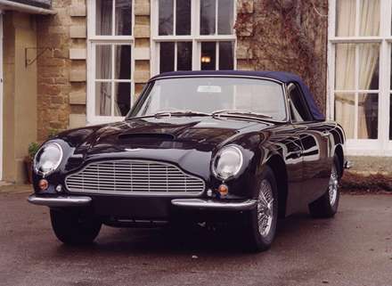 نماي اتومبيل استون مارتين  DB6-Volante-1966
