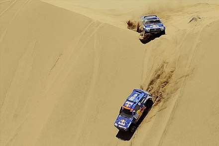 سي و دومين رالي داکار با شرکت 400 تيم به پايان خود نزديک مي شود