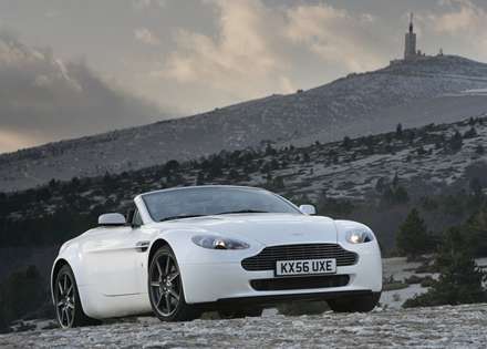 نماي اتومبيل استون مارتين V8- Vantage-رهنورد-2013