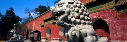 تصوير دو مانيتوره کاخ سلطنتي پکن، چين