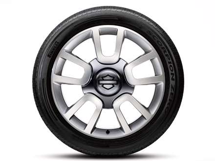 نماي رينگ و تاير اتومبيل فورد - F - 150-Harley - Davidson- 2011