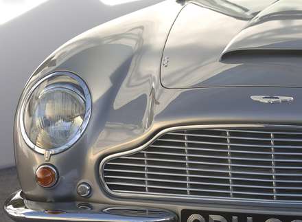 نماي  سپر و چراغ جلوي اتومبيل استون مارتين SWB-1966 DB6-Volante-