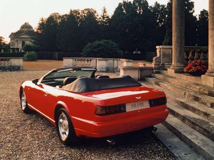 نماي اتومبيل استون مارتين  Volante-  Virage-1990-