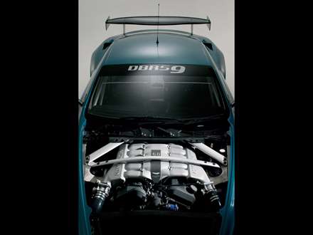 نماي سيستم موتور اتومبيل استون مارتين DBRS9-2014