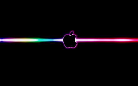 سيب گاز زده نماد شرکت APPLE