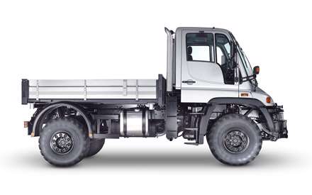 کاميون باري سفيد کوچک