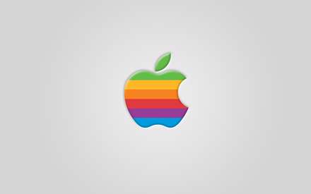 سيب گاز زده نماد شرکت APPLE