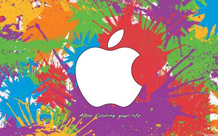 سيب گاز زده نماد شرکت APPLE