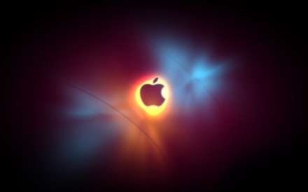 والپيپر سيب گاز زده شرکت APPLE