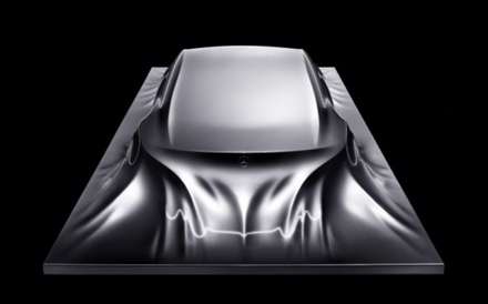 مجسمه سازي  مرسدس بنز،  طراحي براي فرم هاي آيِنده