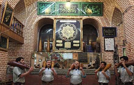 گزارش تصويري شماره اول از زورخانه ذوالفقار اردبيل