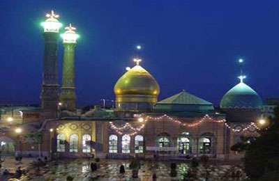 رهبری در حرم عبدالعظیم حسنی