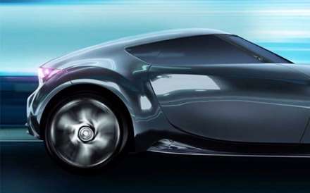 ماشين بسيار زيبا و شيک نيسان مدل Nissan Esflow