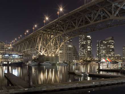 پل فلزي granville bridge