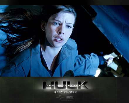 تصوير بازيگر زن فيلم هالک شگفت انگيز (Incredible Hulk) بنام ليو تايلر (Liv Tyler)