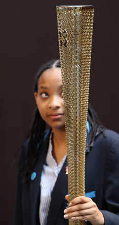 تصاويري از مشعل المپيک ???? لندن