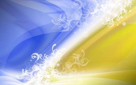 والپیپر آبی و زرد