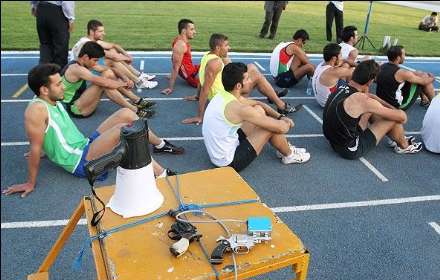 گزارش تصویری مسابقات دومیدانی انتخابی تیم ملی