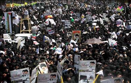 راهپیمایی یوم الله روز جهانی قدس در شهر قم