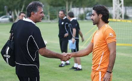 گزارش تصویری از تمرین تیم ملی ایران