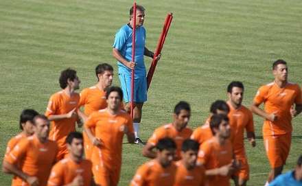 گزارش تصویری از تمرین تیم ملی فوتبال