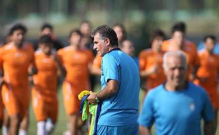 گزارش تصویری از تمرین تیم ملی فوتبال