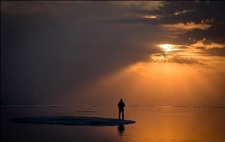 گزارش تصویری از خشکسالی دریاچه ارومیه