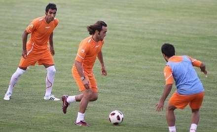 گزارش تصویری از تمرین تیم ملی ایران