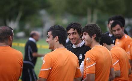 گزارش تصویری از تمرین تیم ملی ایران