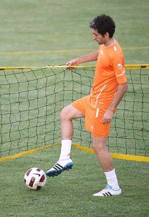 گزارش تصویری از تمرین تیم ملی ایران