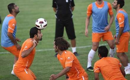 گزارش تصویری از تمرین تیم ملی ایران