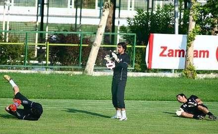 گزارش تصویری از تمرین تیم ملی فوتبال