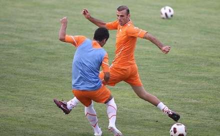 گزارش تصویری از تمرین تیم ملی ایران