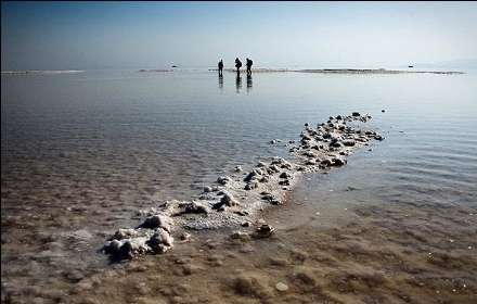 گزارش تصویری از خشکسالی دریاچه ارومیه