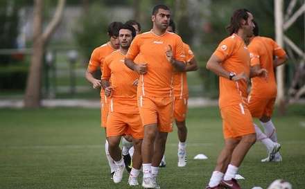 گزارش تصویری از تمرین تیم ملی ایران