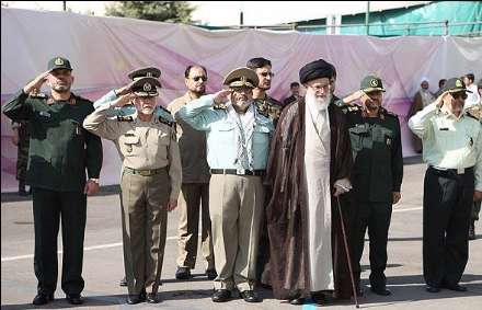 مراسم دانش آموختگی دانشجویان علوم انتظامی با مقام معظم رهبری« مد ظله العالی»