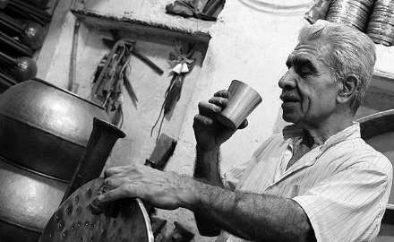 گزارش تصویری از بازار مسگرها