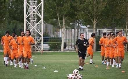 گزارش تصویری از تمرین تیم ملی ایران