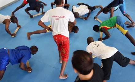 ورزش باستانی « زورخانه ای» در مسابقات آفریقایی