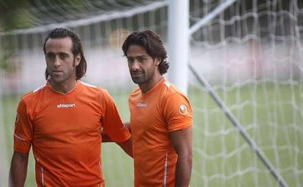 گزارش تصویری از تمرین تیم ملی ایران