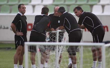 گزارش تصویری از تمرین تیم ملی ایران