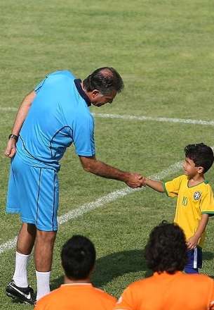 گزارش تصویری از تمرین تیم ملی فوتبال