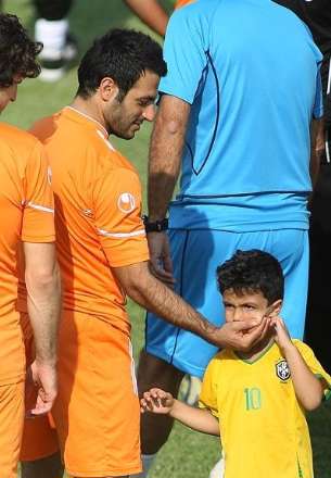 گزارش تصویری از تمرین تیم ملی فوتبال