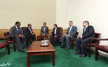 سفر به نيويورك ديدار با نخست وزير پادشاهي سوازيلند