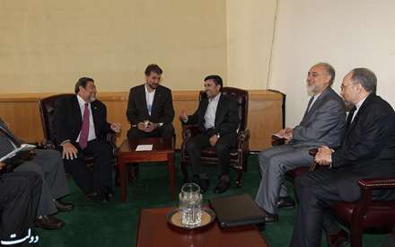 سفر به نيويورک ديدار با نخست وزير سنت وينسنت و گرنادنيس