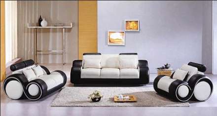 طراحی مبلمان مدرن برای اتاق نشیمن
