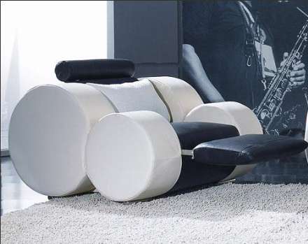 طراحی مبلمان مدرن برای اتاق نشیمن