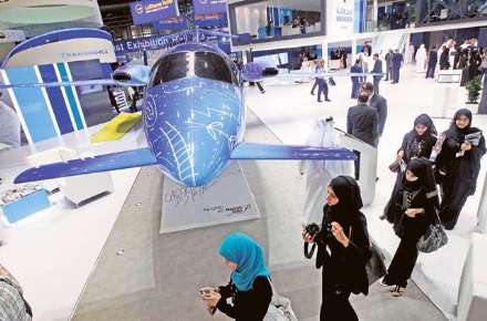 نمایشگاه صنعت هواپیمایی در دبی